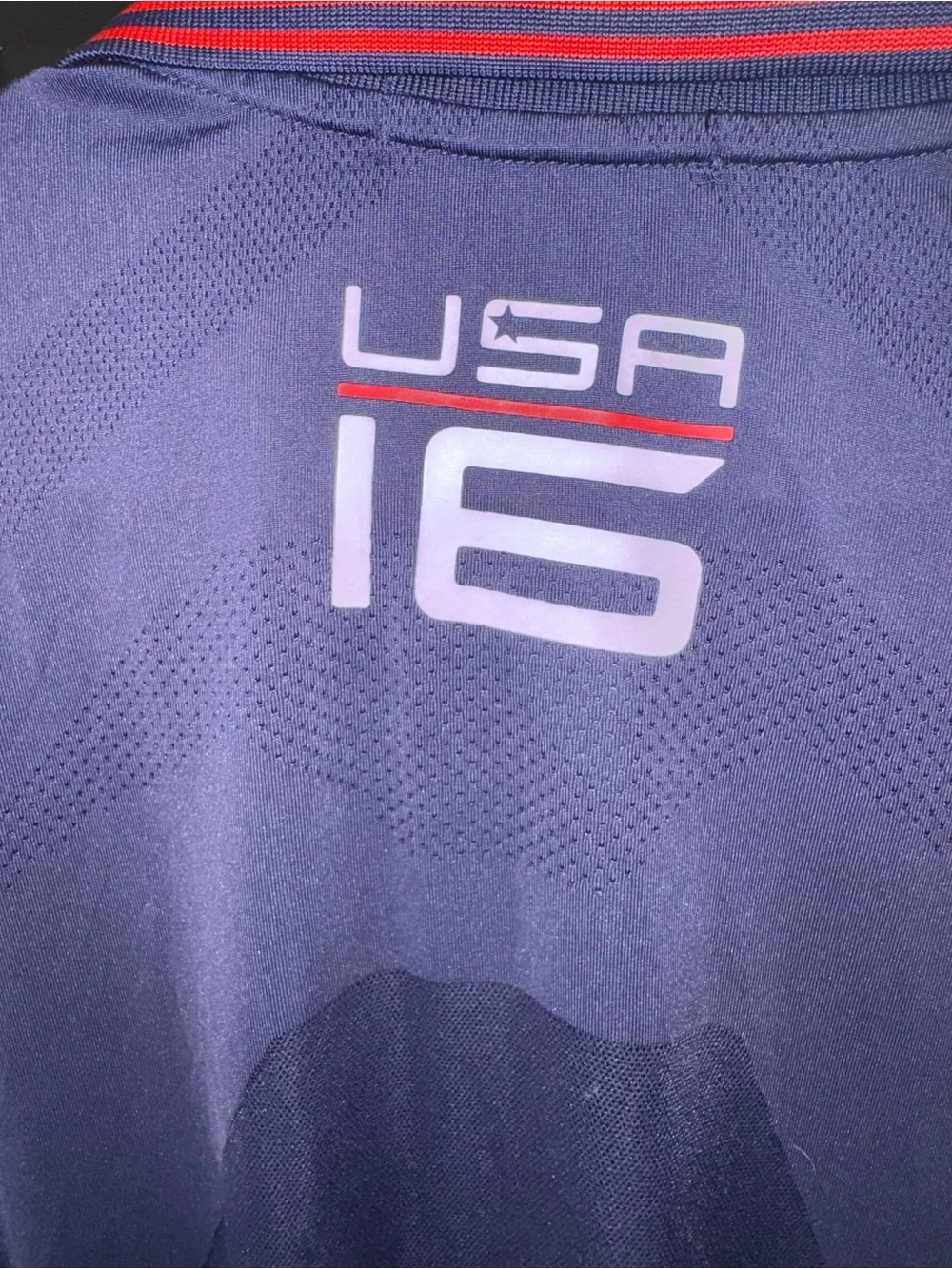 RLX Ralph Lauren USA 2016 Ryder Cup Golf Polo Men’s XXL Team USA FLAW